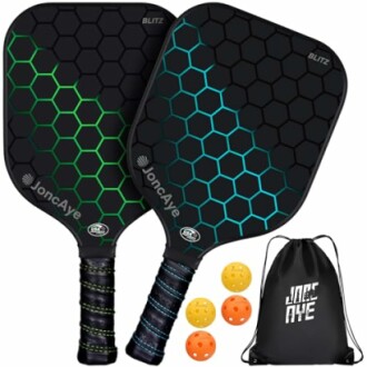 JoncAye Pickleball Paddles Set Review: USAPA Approved Equipment for Beginners and Intermediates